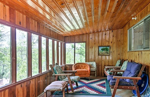 Ruidoso Cabaña | Ruidoso Cabin w/ Sunroom, Surrounded By Wildlife!