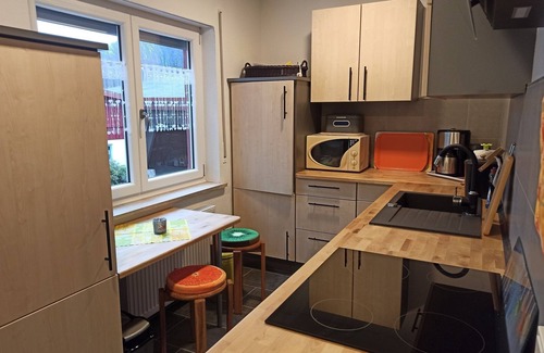 Michelau Apartamento | Rundblick vacation apartment with balcony and barbecue facilities