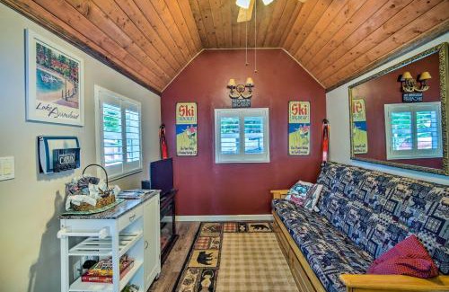 Running Springs Casa | Running Springs Cabin with Deck and Forest Views