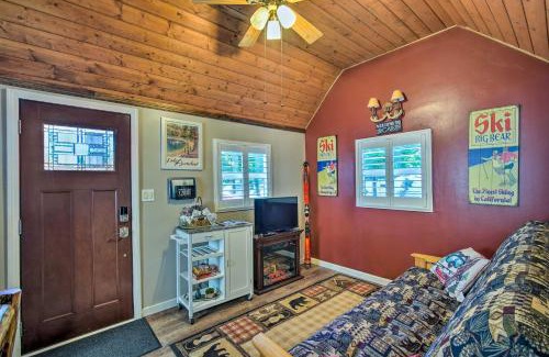 Running Springs Casa | Running Springs Cabin with Deck and Forest Views