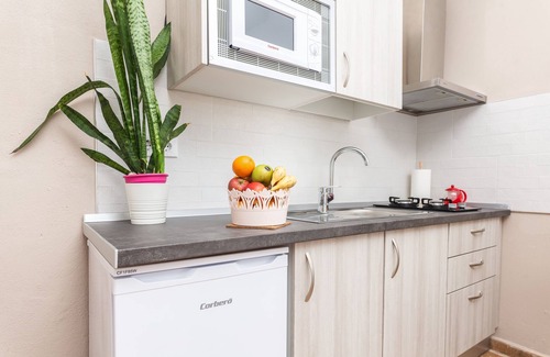 Tuineje Apartamento | Apartamento rural "Casa Suárez" con terraza, vistas a la montaña y jardín