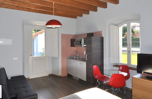 San Martin de Luina Cabaña | Apartamento estudio rural en Casona la Sierra para 2 adultos y 2 niños