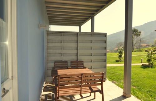 San Martin de Luina Cabaña | Apartamento estudio rural en Casona la Sierra para 2 adultos y 2 niños