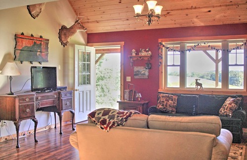 Chautauqua Cabina | 1BR Mayville cabina en 150 acres de bosque!
