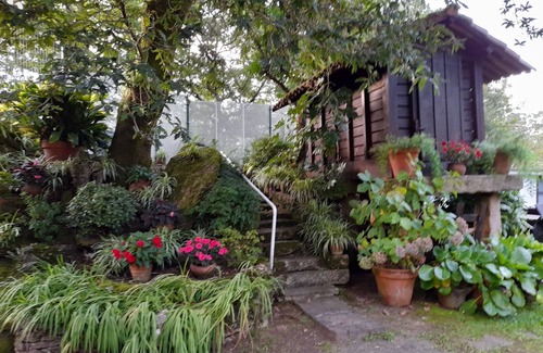 O Porrino Cabaña | Casa rural con magnífico jardín cerca de las Rias Baixas