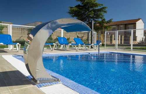 Valtierra Villa | RURAL HOUSE WITH PRIVATE SWIMMING POOL OASIS DE BARDENAS - NAVARRA - SPAIN