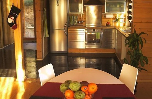 Can Vinyals Cabaña | Casa rural de madera en Sentmenat a 30 minutos de Barcelona para 10 personas
