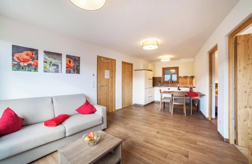 Castelbello-Ciardes Apartamento | Apartamento rústico Vermoi en granja de montaña con terraza