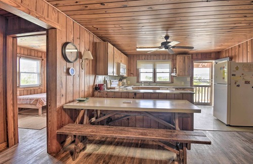 Holden Beach Cabaña | Rustic Beachfront Cottage w/ Deck & Boardwalk