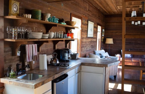 Petaluma Cabina | Cabaña rústica en West Marin Organic Cattle Ranch