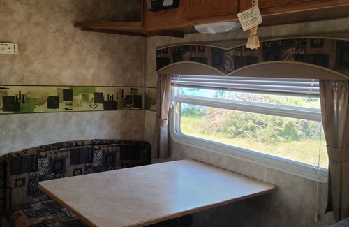Curtis Township Casa | Rustic camping with a twist on beautiful northlake all sports lake