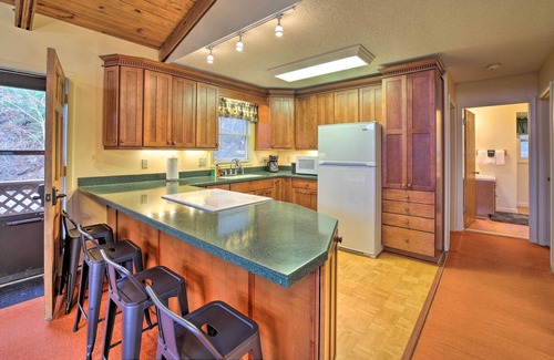 Clyde Cabina | Rustic Clyde Getaway w/ Maggie Valley Views!