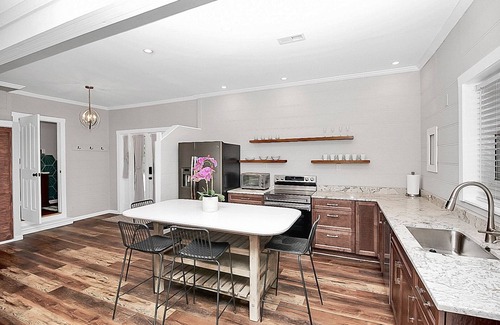 Concord Cabaña | Rustic Cottage with GAME ROOM and Fire Pit Fully Fenced Yard!