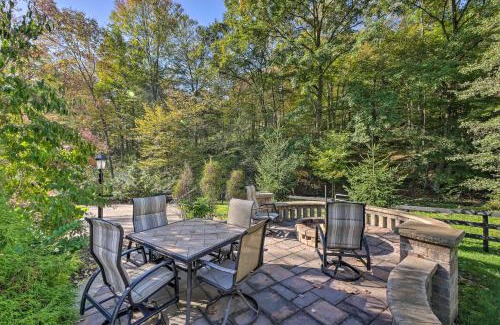 Dundee Casa | Rustic Dundee Log Cabin with Hot Tub and Forest Views!