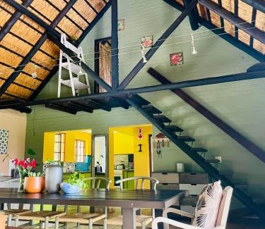 uMngeni Casa | Rustic Farmhouse, Curry's Post - SOLAR POWERED