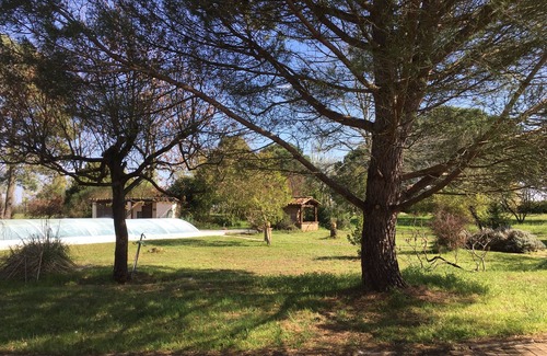 Savenes Casa | Cortijo rústico en gran parque arbolado con piscina
