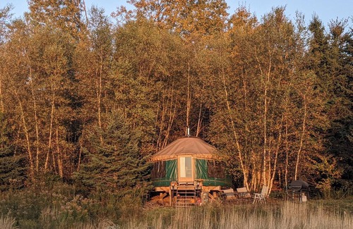 Dedham Cabina | Rustic farmstay in a cozy yurt
