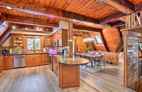 LaFayette Casa | Rustic LaFayette A-Frame Cabin with Game Room!