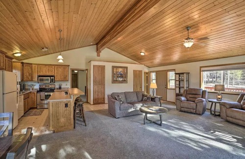 McCloud Cabina | Rustic lodge sits on 60 private acres in the shadow of Mt. Shasta!