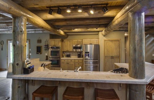 Sunriver Cabina | Lujo rústico: temáticas Logia Iniciar impresionante 5BR personalizado en Woodlands GC, 12x SHARC
