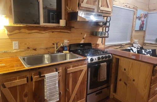 Hot Springs Cabina | Rustic Nest Tiny House