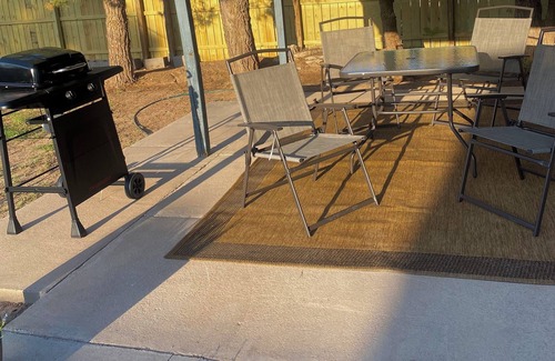 Carlsbad Casa | Charming 2BR Rustic Retreat: Wi-Fi, Central Air, Fully Stocked for Comfort