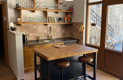 Novi Vinodolski Casa | Rustic stone house-Casa Tilia-with pool and sauna, in peaceful village near sea.