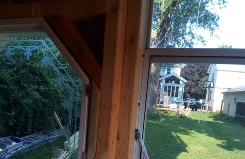 Kenosha Casa | Rustic treehouse, unique house forts, two houses, 1 Queen/1 futon/1 full/1 air
