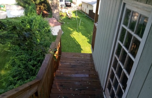 Kenosha Casa | Rustic treehouse, unique house forts, two houses, 1 Queen/1 futon/1 full/1 air