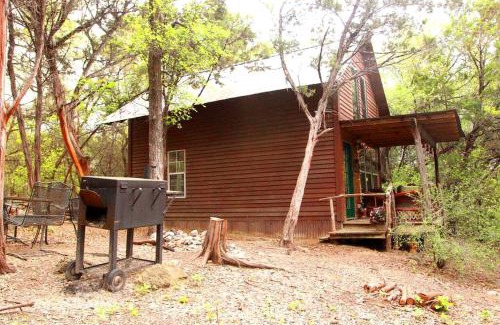 Marble Falls Casa | Rustic Two-Bedroom Cabin Rental on Hamilton Creek in Texas Hill Country
