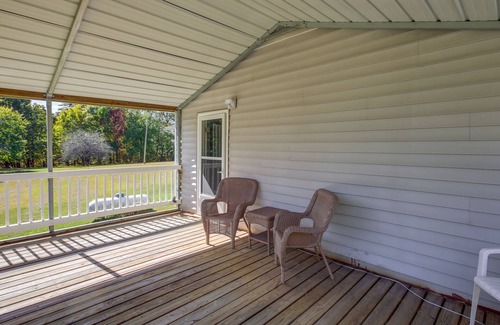 Lupton City Casa | Rustic Whitwell Home w/ Grill, Near State Parks!