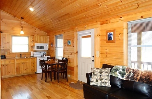 Hillsville Cabina | Aguas agitadas aguardan en Bear Creek Cabin en Parkway o I-77 cerca de Fancy Gap