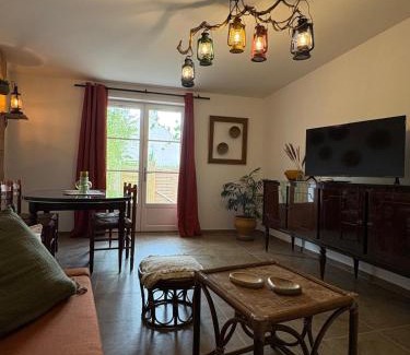 Belleme Apartamento | Séjour tropical famille-Jungle house - Jardin privé