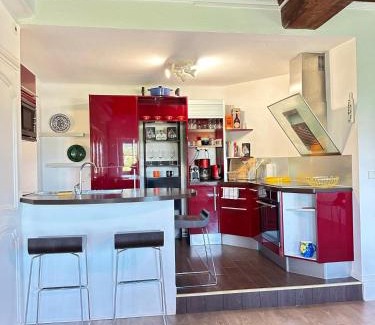 Lissieu Apartamento | Séjourner au Château de la Roue Grand appartement