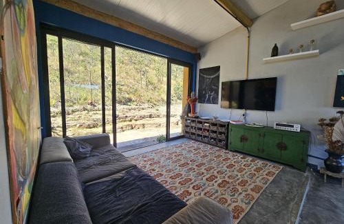Carrancas Casa | Sítio com lindo pôr do sol, tranquilidade na serra de Carrancas com riacho