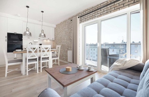 Dziwnowek Apartamento | Słoneczne Tarasy 12D | Seaside Apartment | Balcony