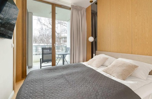 Jelitkowo Apartamento | Słoneczny Apartament w Jelitkowie - Blisko Parku Reagana i Morza by Noclegi Renters