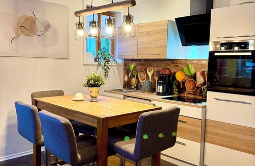 Neuschoenau Casa | S'Landhaus Apartment Wood-burning stove and infrared sauna Wellness shower