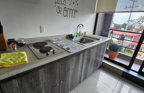 Ciudad Lopez Mateos Apartamento | S06 PREMIUM SUITE Full Service WiFi Kitc