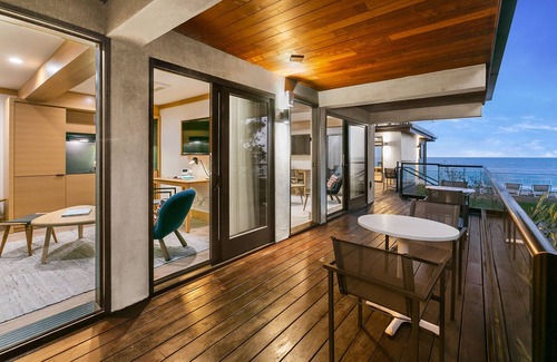 Eastern Malibu Apartamento | Luxury Suite Steps to the Beach with Ocean View