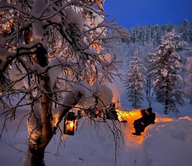 Saariselka Chalet De Esquí | Saariselällä, sielukas hirsimökki - Unique cottage