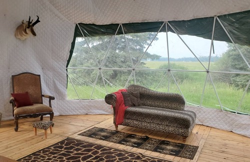 Caroline Casa | Safari Dome in the beautiful Boundary RV Park