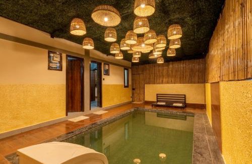 Bhimtal Casa | SaffronStays Kurmavana, Bhimtal - luxury cottage with pool and lawn - All clear roads