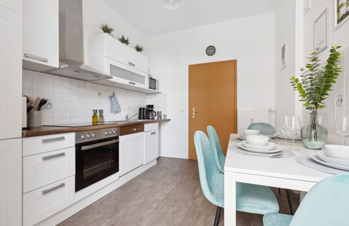 Sudenburg Apartamento | Sagegarden - Terrasse - Waschtrockner
