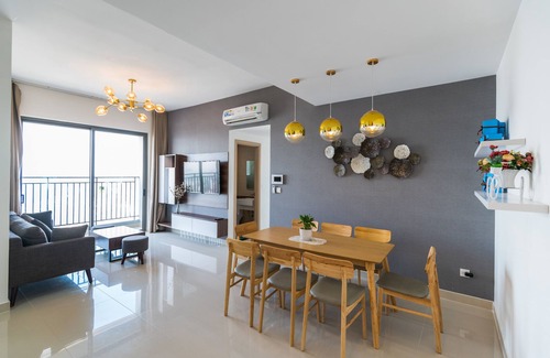 District 4 Apartamento | Saigon Downtown 3BR Apt, piso 33, gimnasio y piscina GRATIS