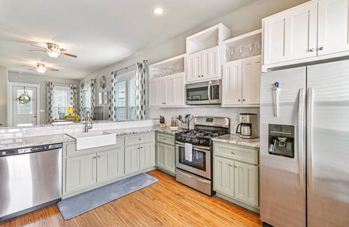 Sailhouse Casa | Sailhouse home with private beach, fishing pier, covered decks, & shared pool