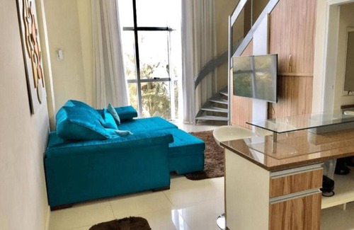 Vila Baependi Casa | Saint Sebastian Flat 206 - Com Hidro! até 4 Pessoas, Duplex, no Centro