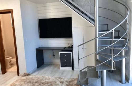 Czerniewicz Casa | Saint Sebastian Flat 213- Com Hidro! até 4 Pessoas, Duplex, no Centro