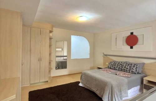 Centro Casa | Saint Sebastian Flat 602- Com Hidro! até 3 Pessoas, Duplex, no Centro