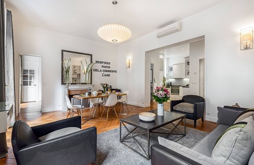 6th Arrondissement Apartamento | Saint-Germain Chic Dos habitaciones